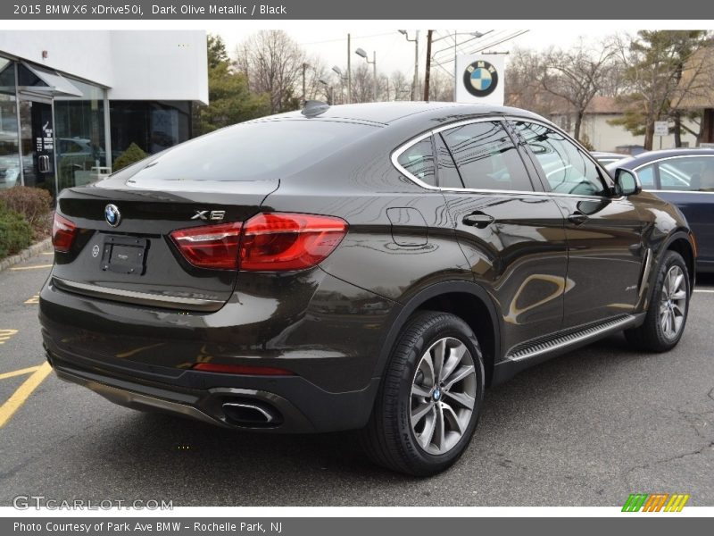  2015 X6 xDrive50i Dark Olive Metallic