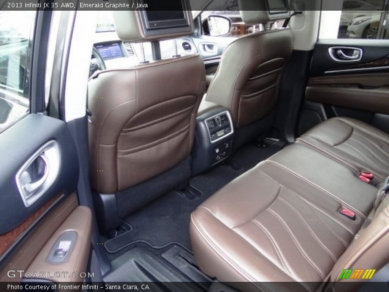 Emerald Graphite / Java 2013 Infiniti JX 35 AWD