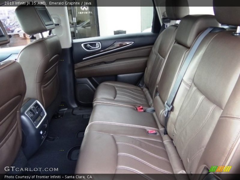 Emerald Graphite / Java 2013 Infiniti JX 35 AWD