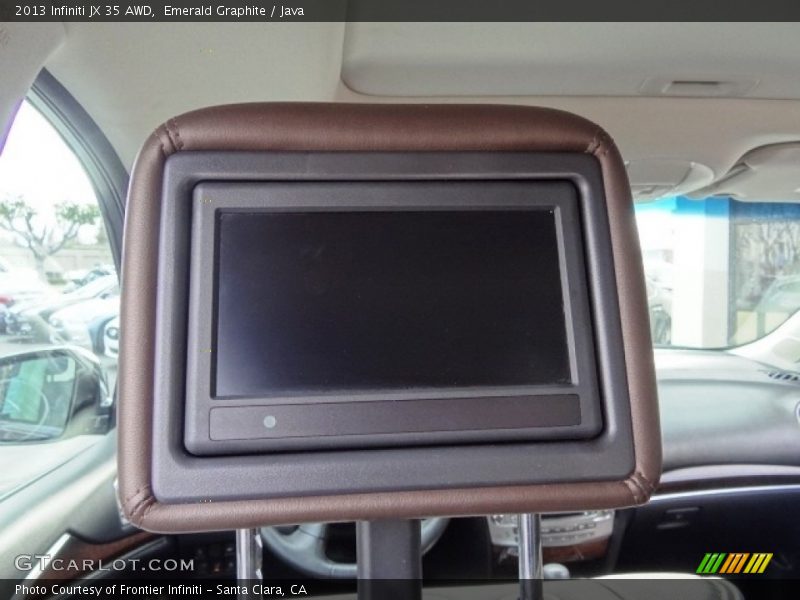 Emerald Graphite / Java 2013 Infiniti JX 35 AWD