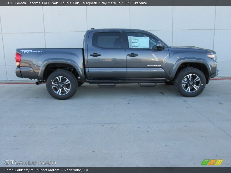 Magnetic Gray Metallic / TRD Graphite 2016 Toyota Tacoma TRD Sport Double Cab