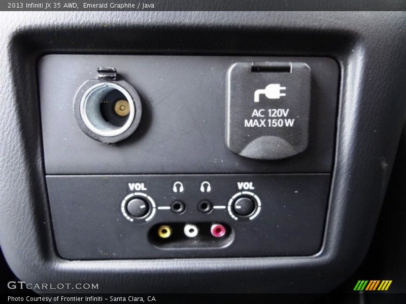 Emerald Graphite / Java 2013 Infiniti JX 35 AWD