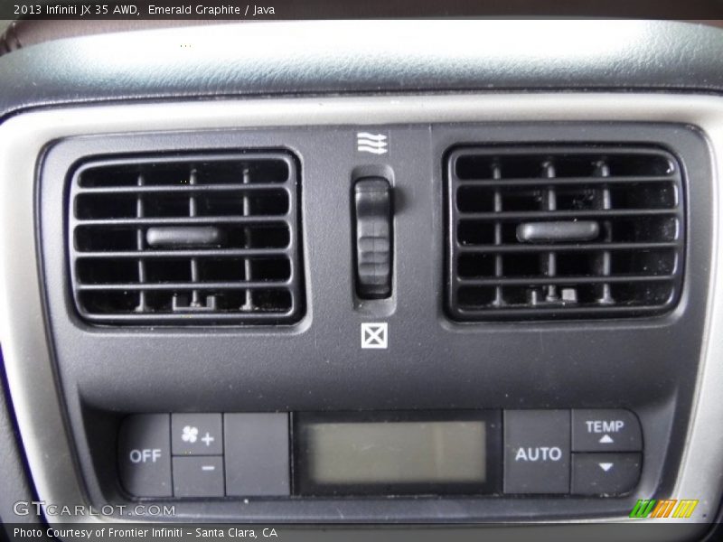 Emerald Graphite / Java 2013 Infiniti JX 35 AWD