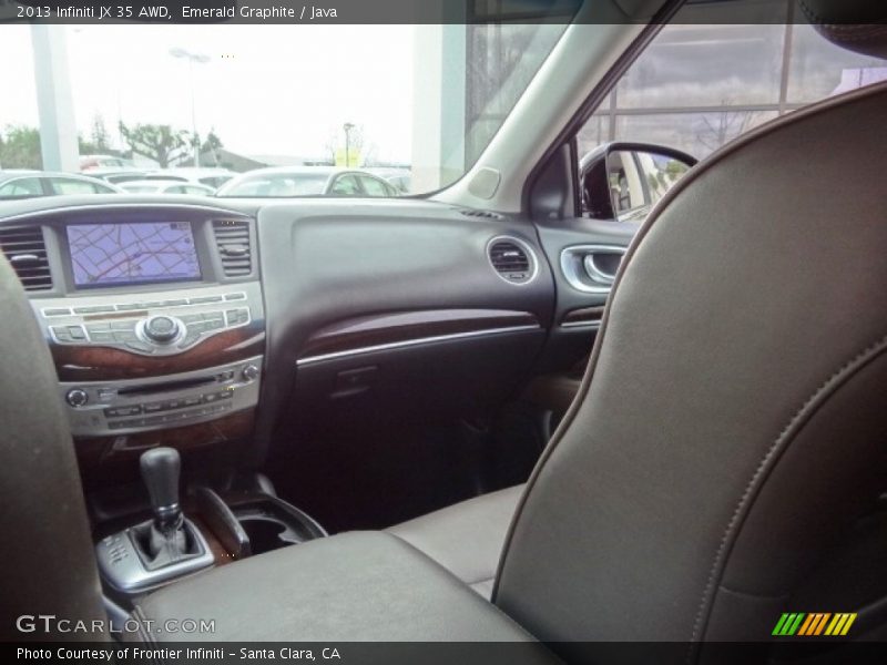 Emerald Graphite / Java 2013 Infiniti JX 35 AWD