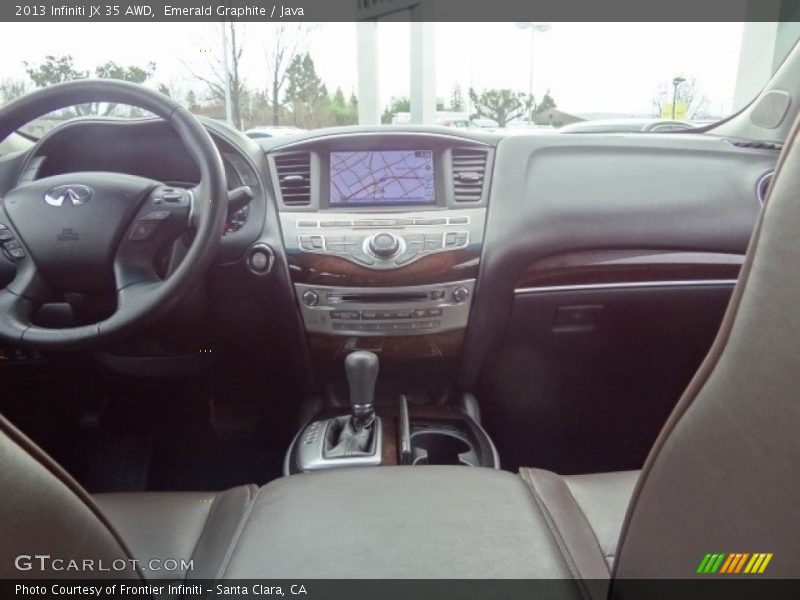 Emerald Graphite / Java 2013 Infiniti JX 35 AWD