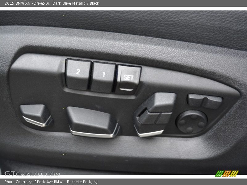 Dark Olive Metallic / Black 2015 BMW X6 xDrive50i