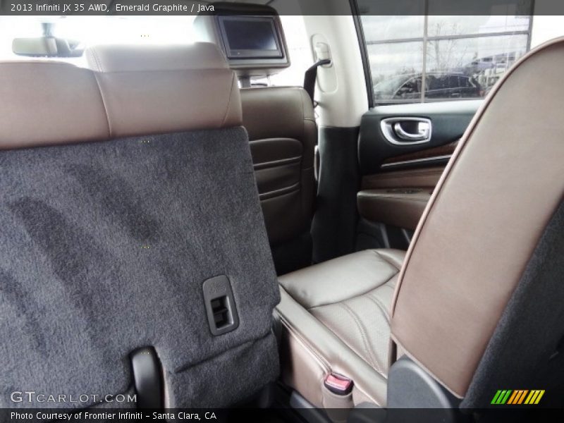 Emerald Graphite / Java 2013 Infiniti JX 35 AWD
