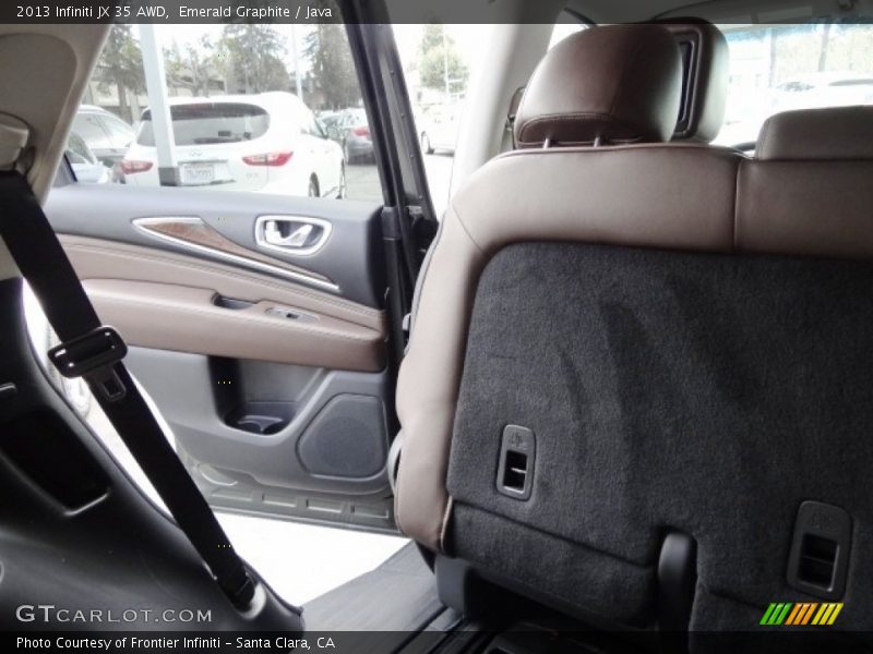 Emerald Graphite / Java 2013 Infiniti JX 35 AWD
