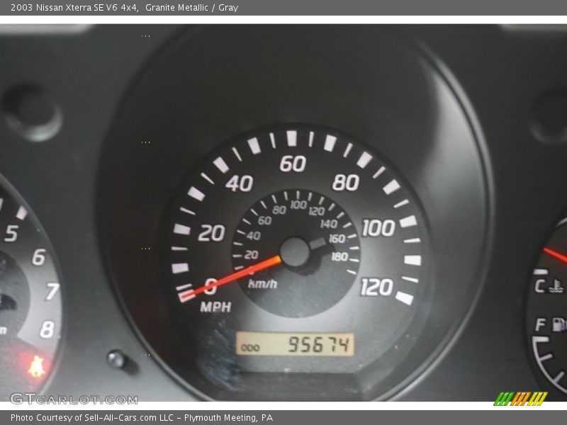 Granite Metallic / Gray 2003 Nissan Xterra SE V6 4x4