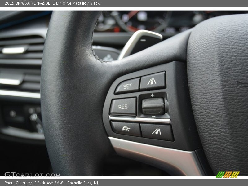 Dark Olive Metallic / Black 2015 BMW X6 xDrive50i