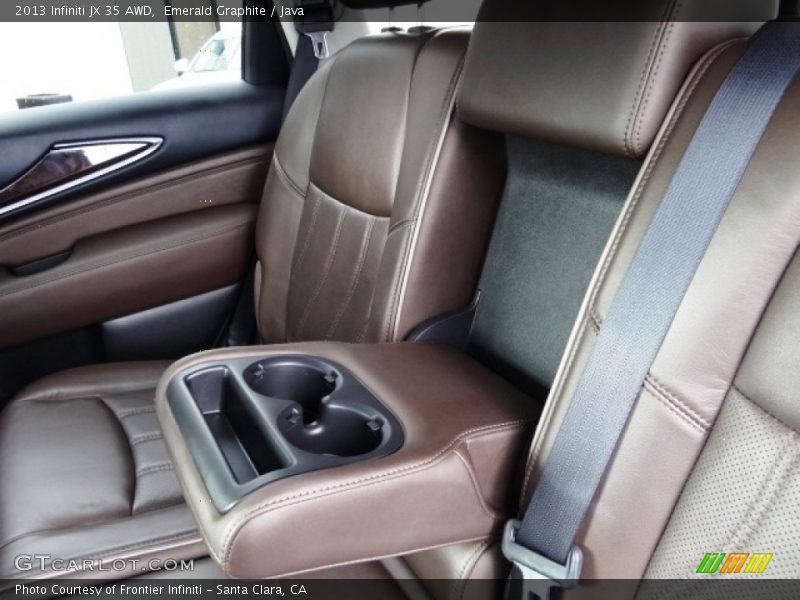 Emerald Graphite / Java 2013 Infiniti JX 35 AWD