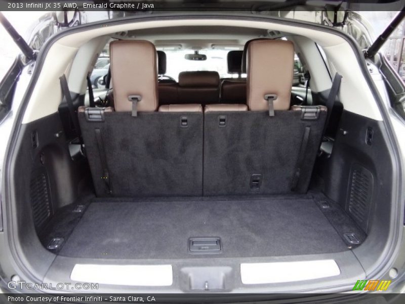 Emerald Graphite / Java 2013 Infiniti JX 35 AWD