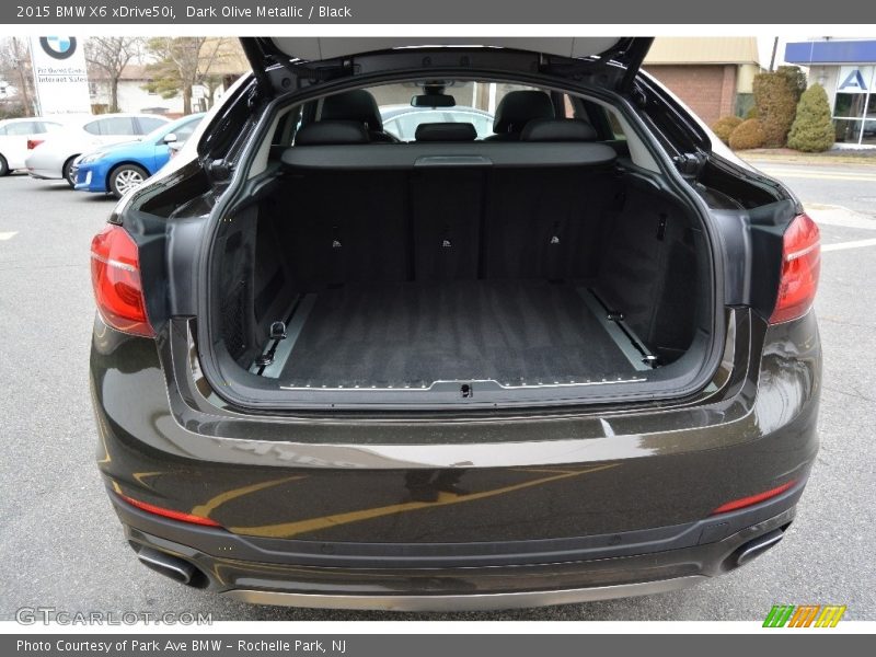 Dark Olive Metallic / Black 2015 BMW X6 xDrive50i
