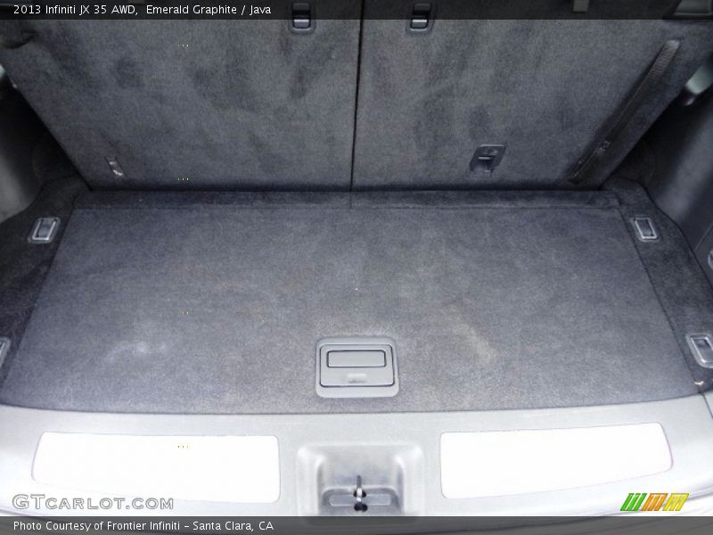 Emerald Graphite / Java 2013 Infiniti JX 35 AWD