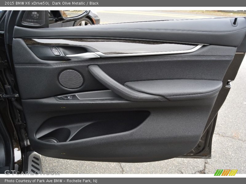Dark Olive Metallic / Black 2015 BMW X6 xDrive50i