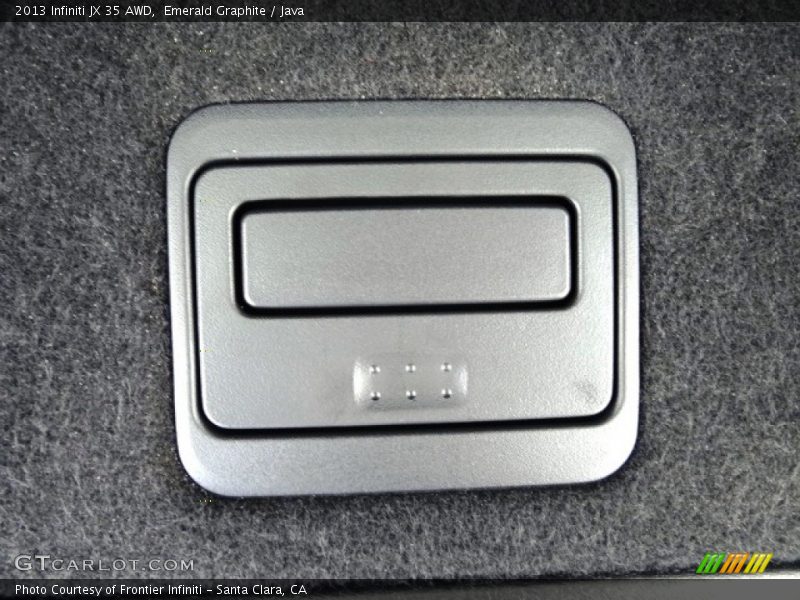 Emerald Graphite / Java 2013 Infiniti JX 35 AWD
