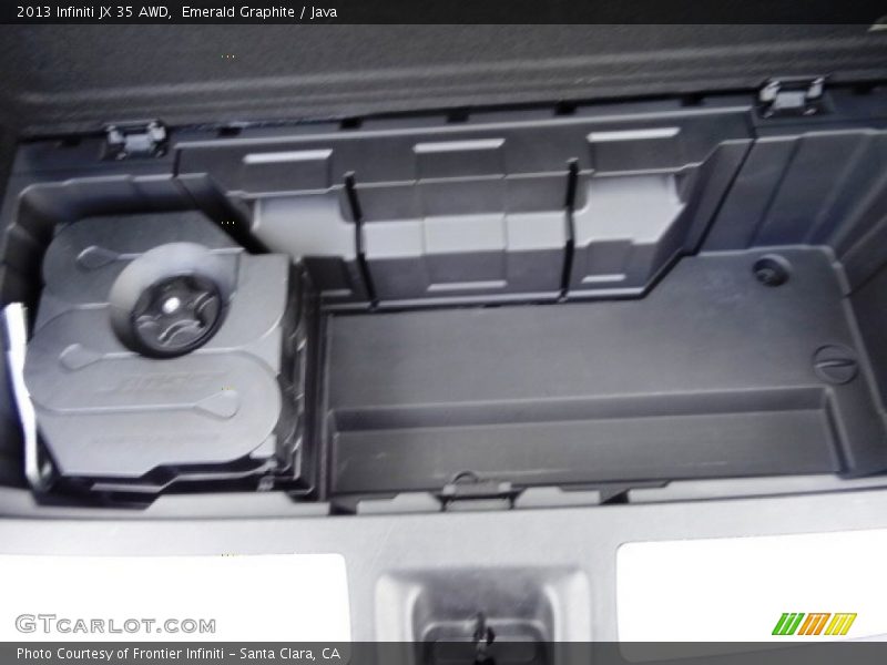 Emerald Graphite / Java 2013 Infiniti JX 35 AWD