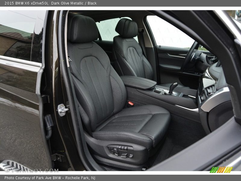 Dark Olive Metallic / Black 2015 BMW X6 xDrive50i