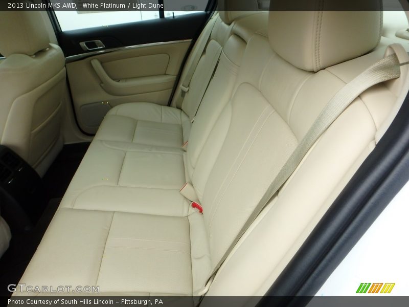 White Platinum / Light Dune 2013 Lincoln MKS AWD