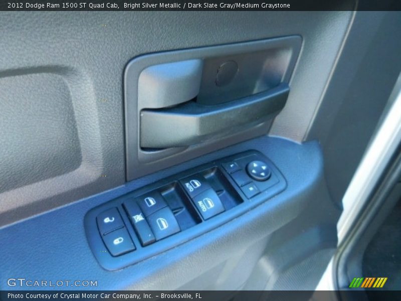 Bright Silver Metallic / Dark Slate Gray/Medium Graystone 2012 Dodge Ram 1500 ST Quad Cab
