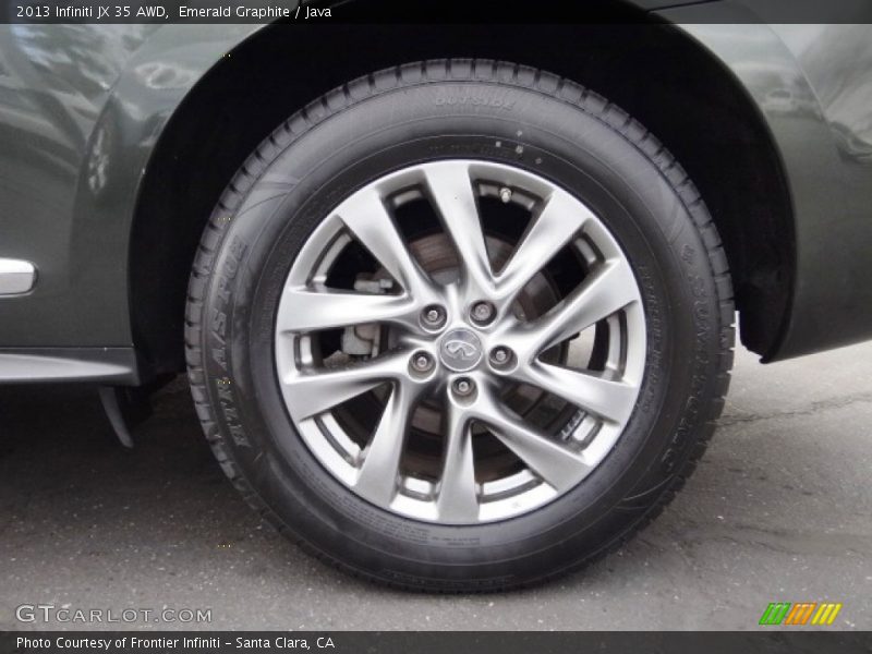 Emerald Graphite / Java 2013 Infiniti JX 35 AWD