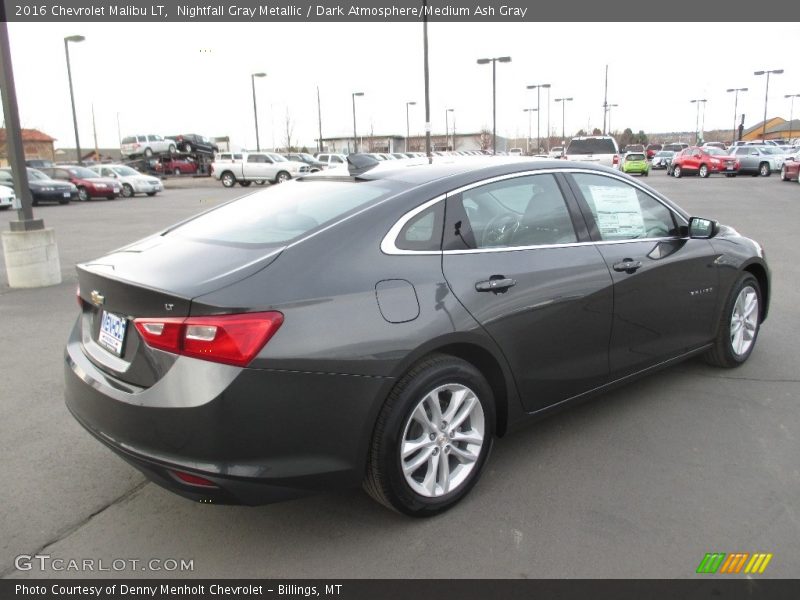 Nightfall Gray Metallic / Dark Atmosphere/Medium Ash Gray 2016 Chevrolet Malibu LT