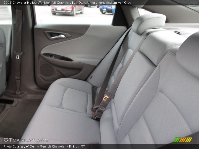 Nightfall Gray Metallic / Dark Atmosphere/Medium Ash Gray 2016 Chevrolet Malibu LT