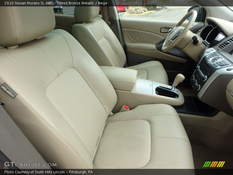 Tinted Bronze Metallic / Beige 2010 Nissan Murano SL AWD
