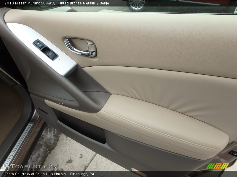 Tinted Bronze Metallic / Beige 2010 Nissan Murano SL AWD