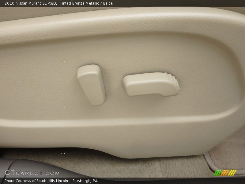Tinted Bronze Metallic / Beige 2010 Nissan Murano SL AWD