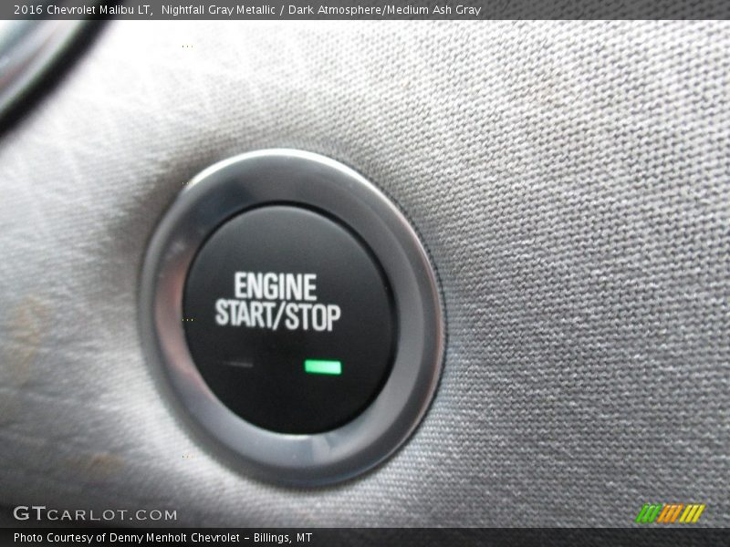Nightfall Gray Metallic / Dark Atmosphere/Medium Ash Gray 2016 Chevrolet Malibu LT