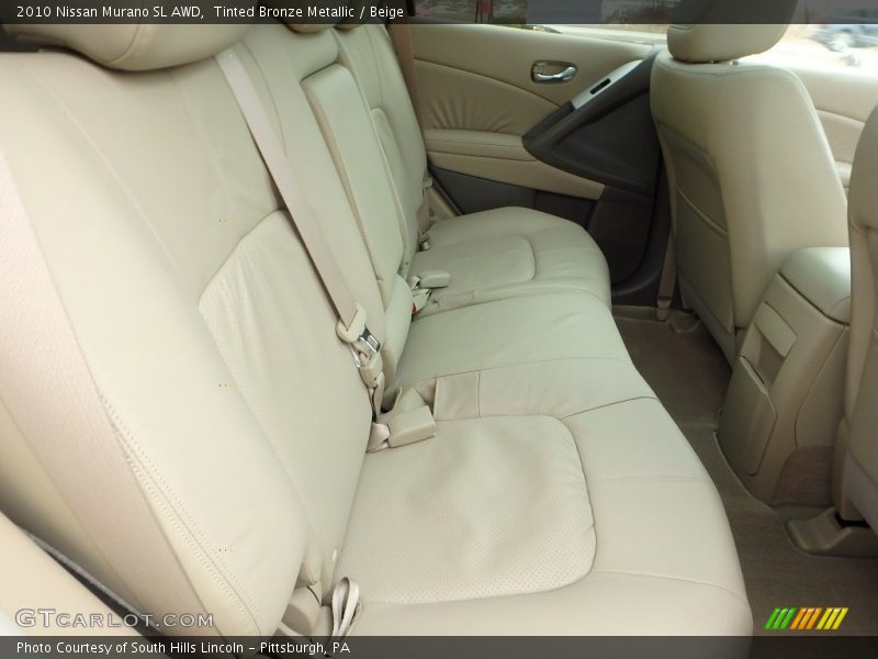 Tinted Bronze Metallic / Beige 2010 Nissan Murano SL AWD
