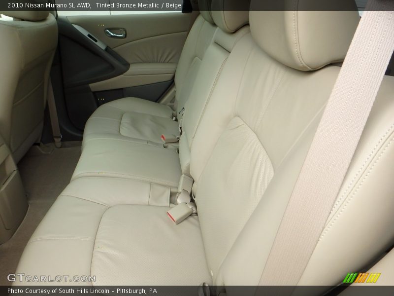 Tinted Bronze Metallic / Beige 2010 Nissan Murano SL AWD