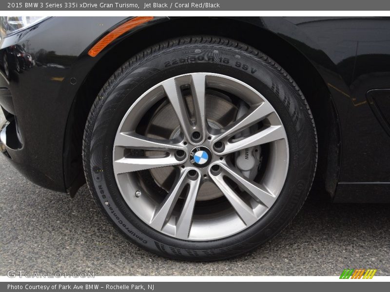 Jet Black / Coral Red/Black 2015 BMW 3 Series 335i xDrive Gran Turismo