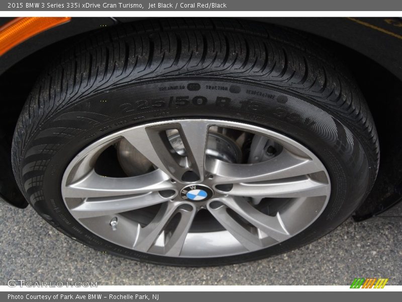 Jet Black / Coral Red/Black 2015 BMW 3 Series 335i xDrive Gran Turismo