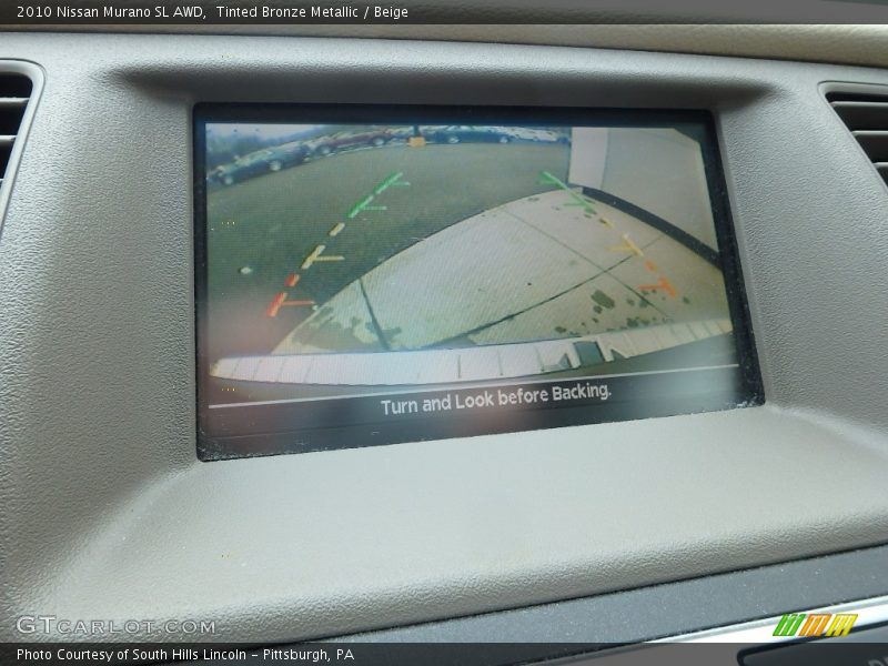 Tinted Bronze Metallic / Beige 2010 Nissan Murano SL AWD