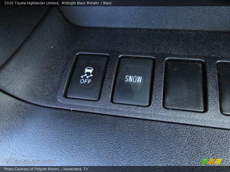 Midnight Black Metallic / Black 2016 Toyota Highlander Limited