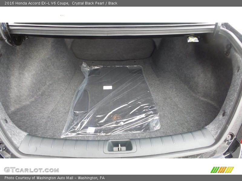  2016 Accord EX-L V6 Coupe Trunk