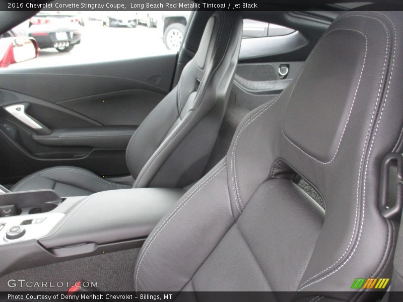 Long Beach Red Metallic Tintcoat / Jet Black 2016 Chevrolet Corvette Stingray Coupe