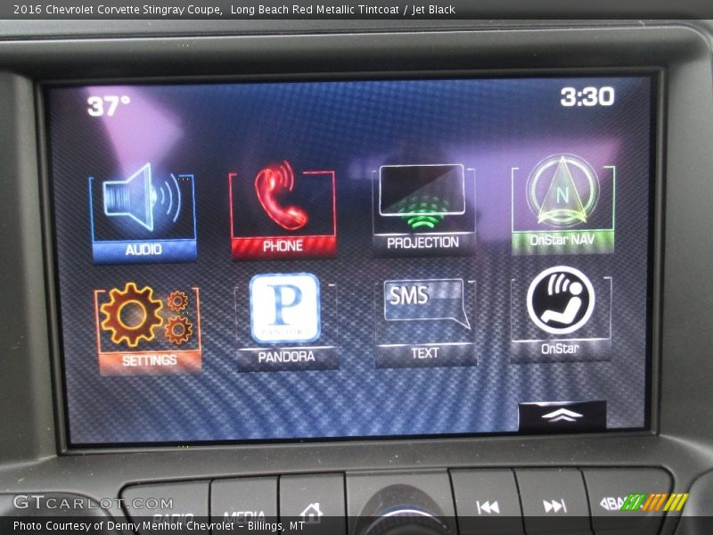 Long Beach Red Metallic Tintcoat / Jet Black 2016 Chevrolet Corvette Stingray Coupe