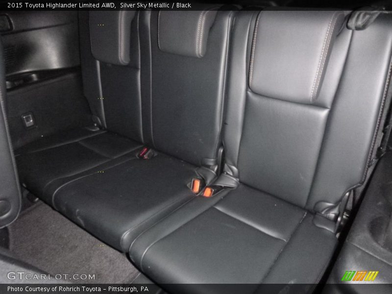 Silver Sky Metallic / Black 2015 Toyota Highlander Limited AWD