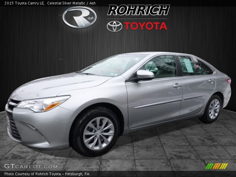 Celestial Silver Metallic / Ash 2015 Toyota Camry LE