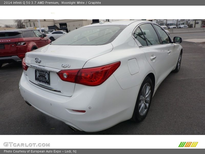 Moonlight White / Graphite 2014 Infiniti Q 50 3.7 AWD Premium