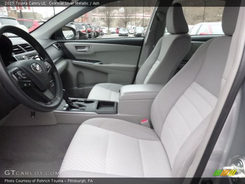 Celestial Silver Metallic / Ash 2015 Toyota Camry LE