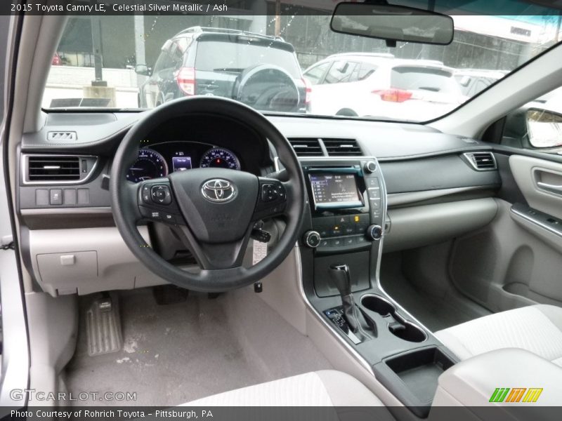 Celestial Silver Metallic / Ash 2015 Toyota Camry LE