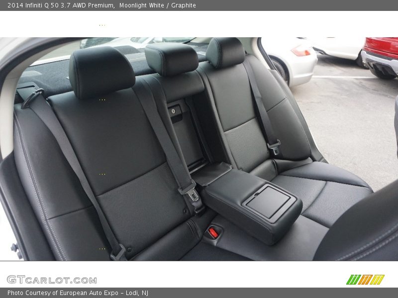 Moonlight White / Graphite 2014 Infiniti Q 50 3.7 AWD Premium