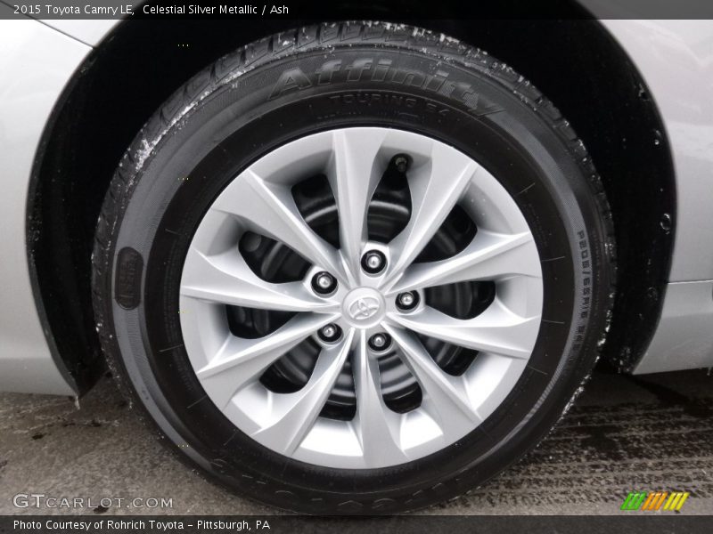 Celestial Silver Metallic / Ash 2015 Toyota Camry LE