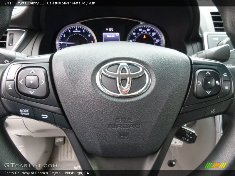 Celestial Silver Metallic / Ash 2015 Toyota Camry LE