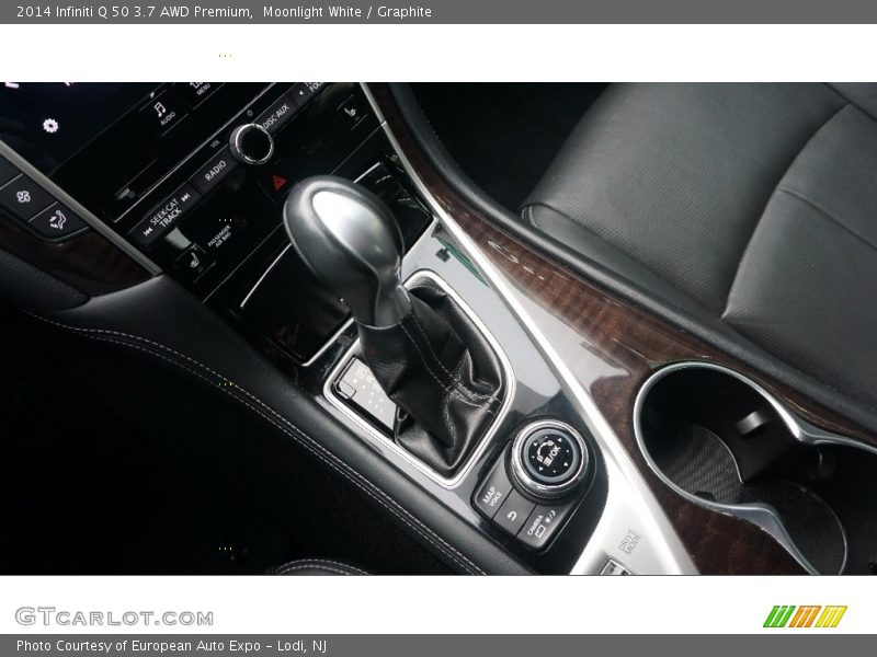 Moonlight White / Graphite 2014 Infiniti Q 50 3.7 AWD Premium
