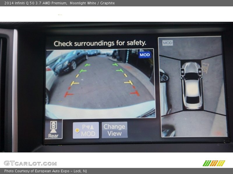 Moonlight White / Graphite 2014 Infiniti Q 50 3.7 AWD Premium